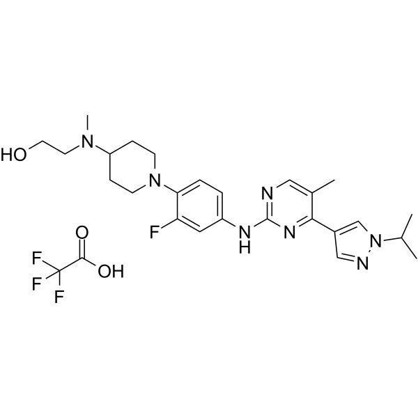 JAK2/FLT3-IN-1 TFA 2928093-29-0